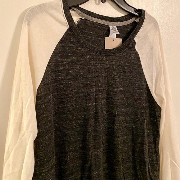 NWT Alternative baseball t-shirt eco black Large - Picture 2 of 6